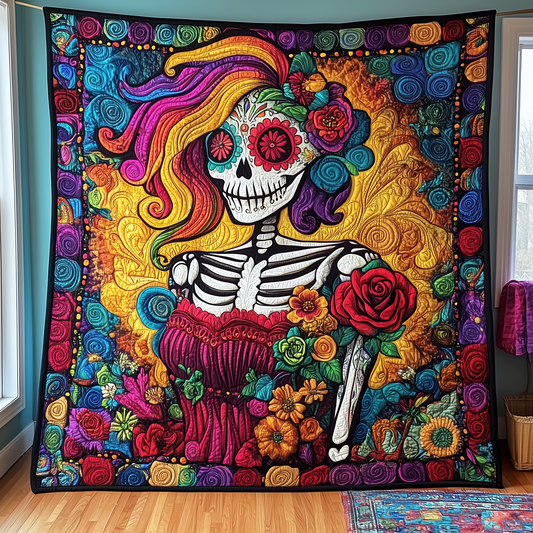 Queen of the Dead Quilted Blanket GFTOHD542