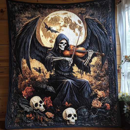 Death Eternal Symphony Quilted Blanket GFTOHD691