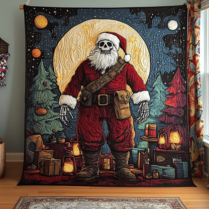 Santa of the Underworld Quilted Blanket GFTOHD833