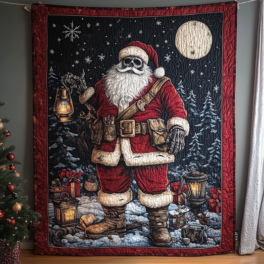 Santa of the Underworld Quilted Blanket GFTOHD836