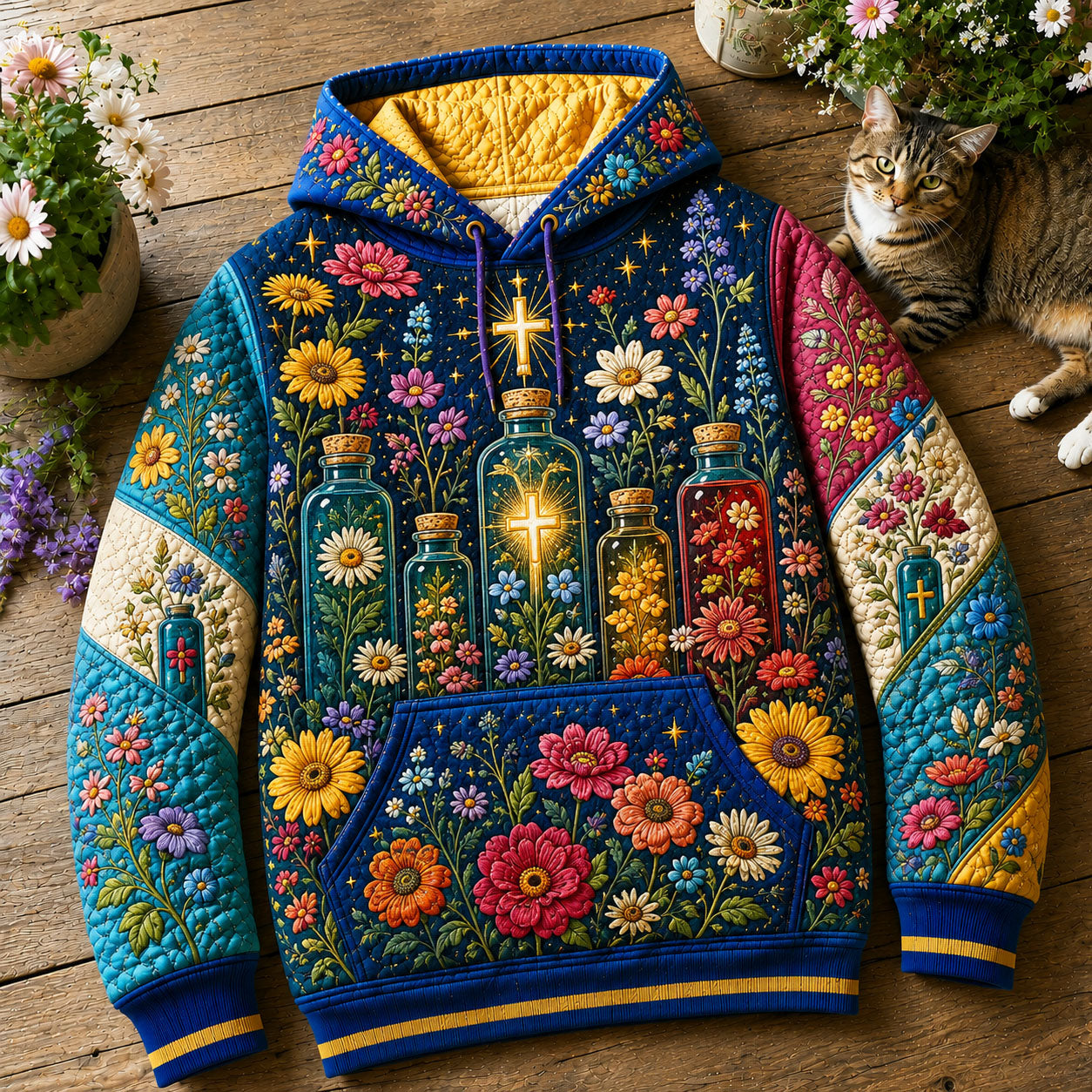 Faith In Bloom Hoodie GFTOHNL2817