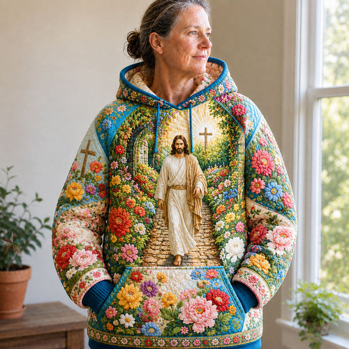 Jesus Garden Path Hoodie GFTOHNL2819