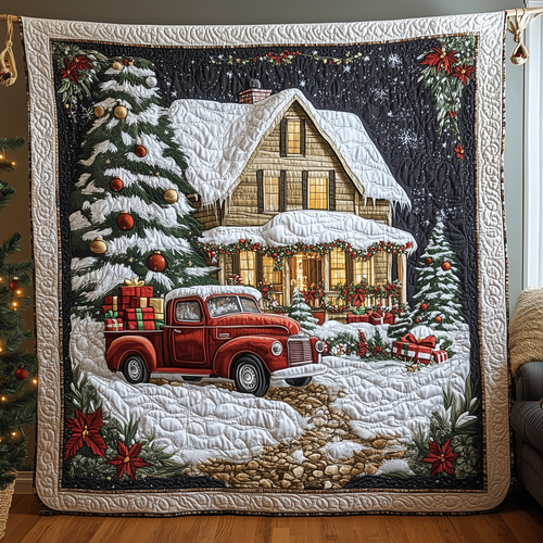 Warm And Cozy Cabin Quilted Blanket GFTONL1341