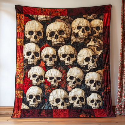 Skull Concept Quilted Blanket GFTONL1441