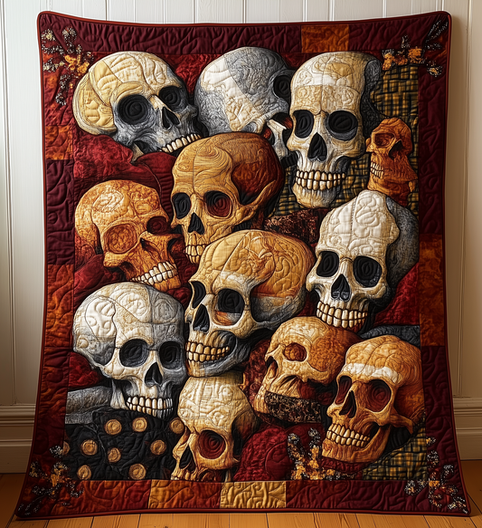 Skull Concept Quilted Blanket GFTONL1444