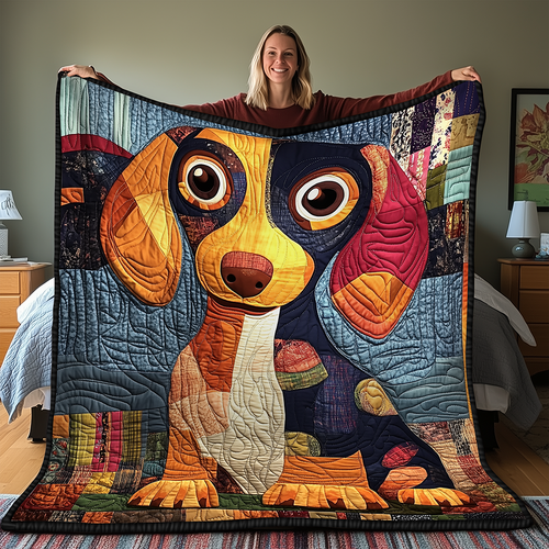 Dachshund Quilted Blanket GFTONL2045