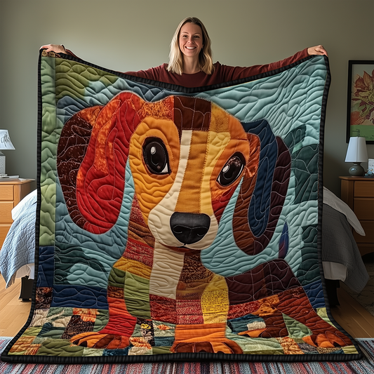 Dachshund Quilted Blanket GFTONL2054