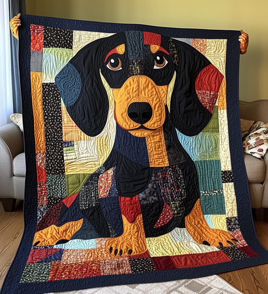 Dachshund Quilted Blanket GFTONL2143