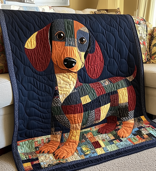 Dachshund Quilted Blanket GFTONL2144