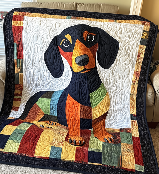 Dachshund Quilted Blanket GFTONL2146