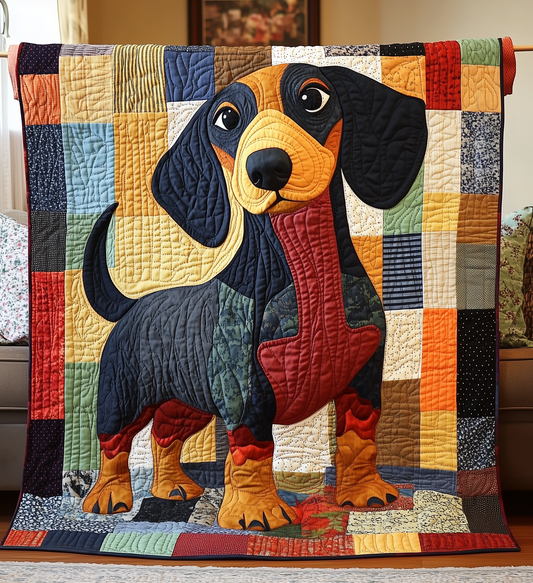 Dachshund Quilted Blanket GFTONL2147