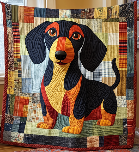 Dachshund Quilted Blanket GFTONL2148