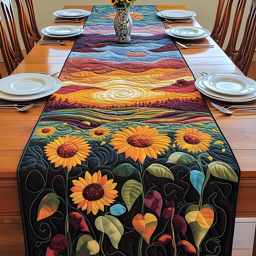 Harvest of Rays Quilted Table Runner GFTONL2546