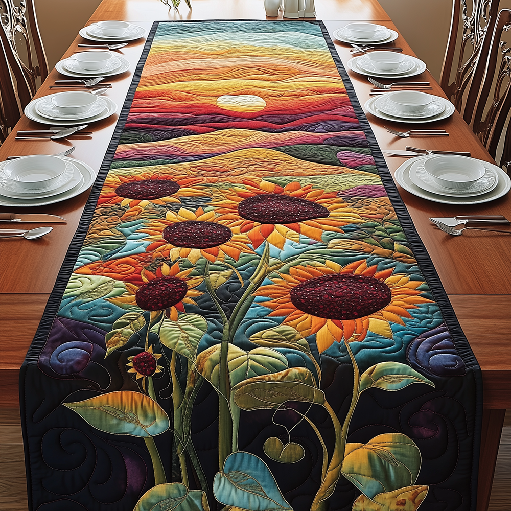 Harvest of Rays Quilted Table Runner GFTONL2547