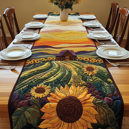 Harvest of Rays Quilted Table Runner GFTONL2548