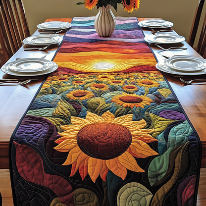 Golden Horizon Quilted Table Runner GFTONL2549