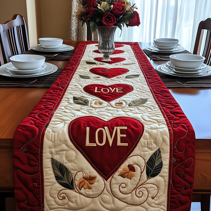 Love In The Air Quilted Table Runner GFTONL2736