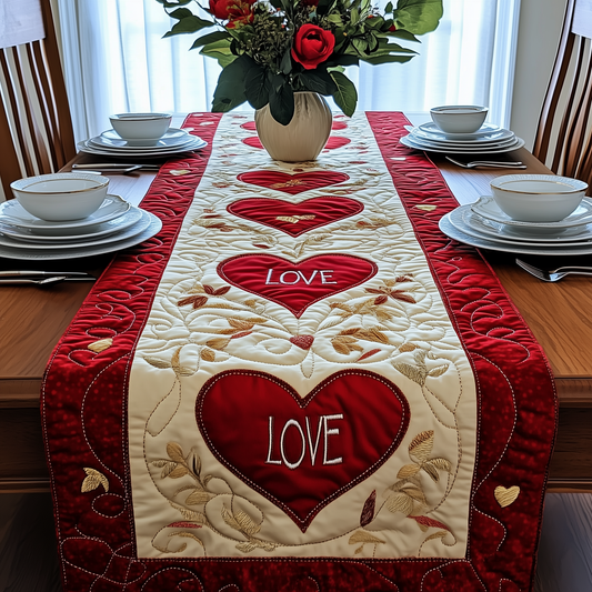 Love In The Air Quilted Table Runner GFTONL2737