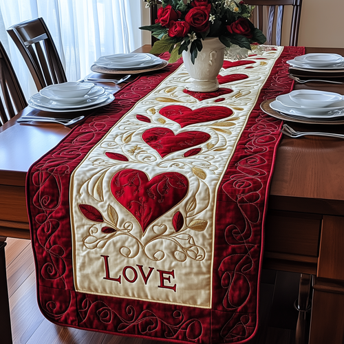 Love In The Air Quilted Table Runner GFTONL2738