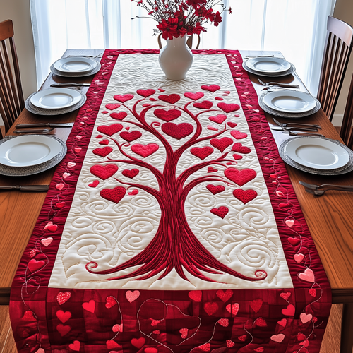 Tree Of Love Quilted Table Runner GFTONL2747