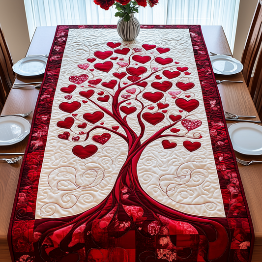 Tree Of Love Quilted Table Runner GFTONL2750