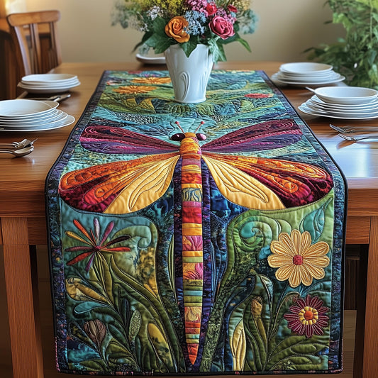 Dragonfly Quilted Table Runner GFTONL2763