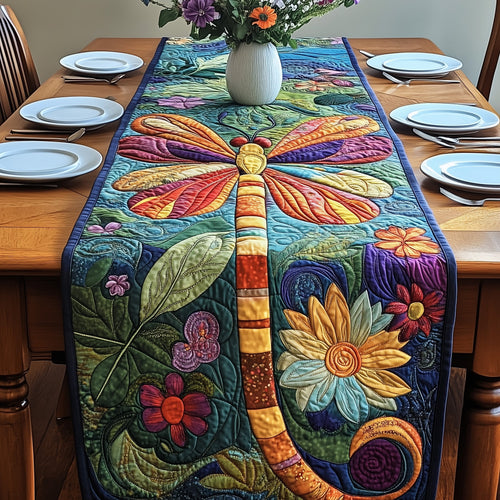 Dragonfly Quilted Table Runner GFTONL2766