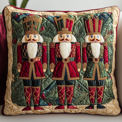 Nutcracker Quilted Pillow Case GFTONL334