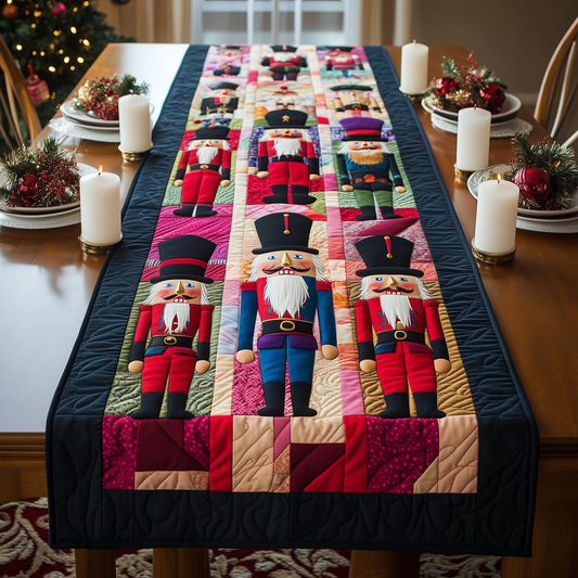 Playful Nutcracker Quilted Table Runner GFTONL655