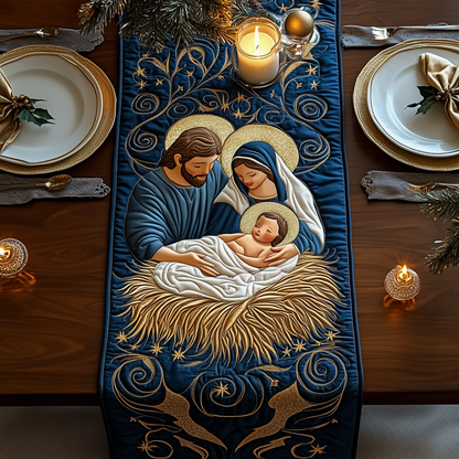 Nativity Scene Quilted Table Runner GFTOTL1033