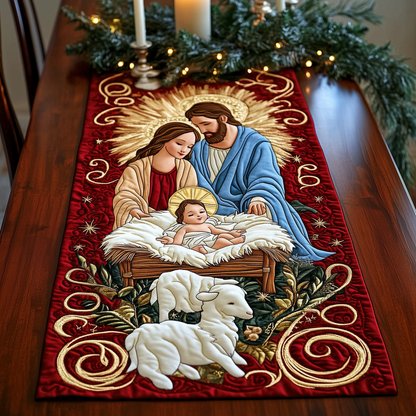 The Whole Reason For The Season Quilted Table Runner GFTOTL1041