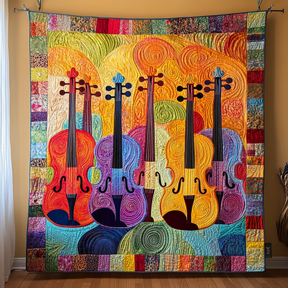 Violins Sunshine Quilted Blanket GFTOTL1290