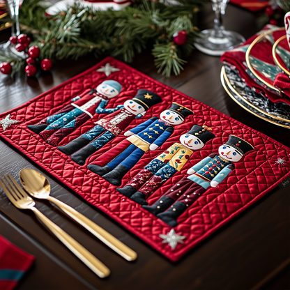 Christmas Nutcracker Quilted Place Mat GFTOTL1307