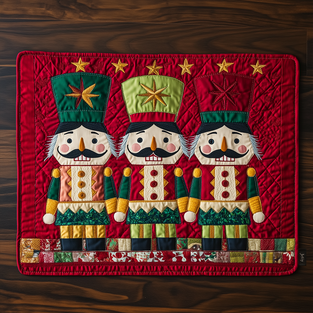 Festive Nutcracker Quilted Place Mat GFTOTL1312