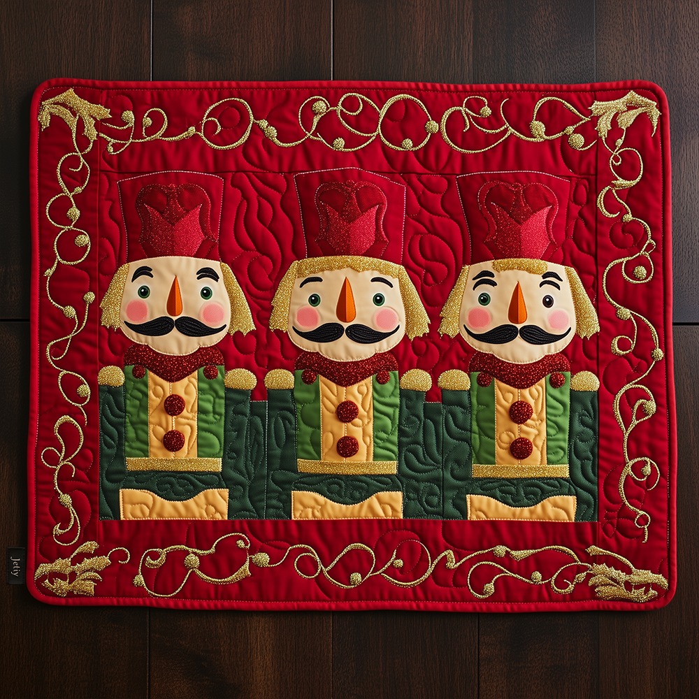 Festive Nutcracker Quilted Place Mat GFTOTL1313