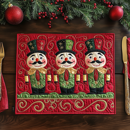 Festive Nutcracker Quilted Place Mat GFTOTL1314