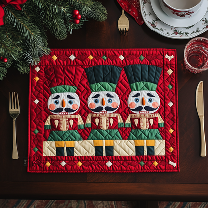 Festive Nutcracker Quilted Place Mat GFTOTL1315