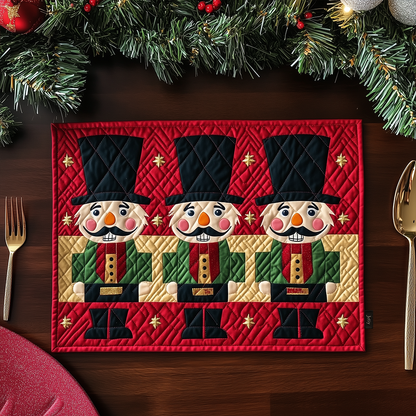 Festive Nutcracker Quilted Place Mat GFTOTL1316