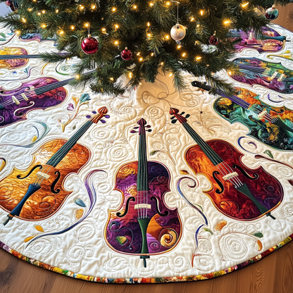 Festive Cello Quilted Tree Skirt GFTOTL1346