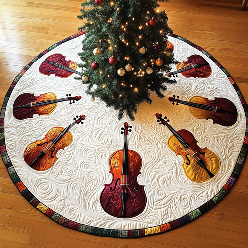 Festive Cello Quilted Tree Skirt GFTOTL1348