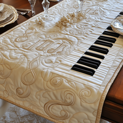 Keyboard Quilted Table Runner GFTOTL1765