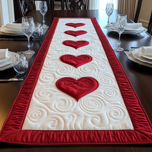 Red Romance Quilted Table Runner GFTOTL1770