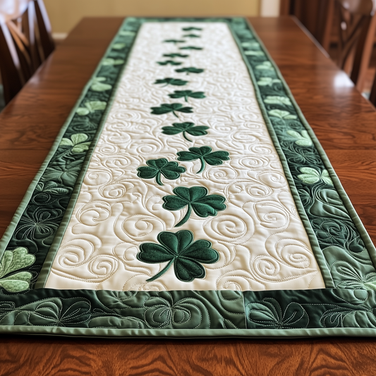 Shamrock Quilted Table Runner GFTOTL1777