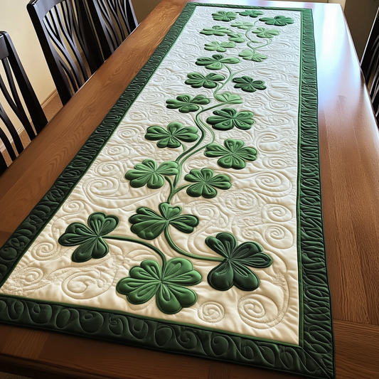 Shamrock Quilted Table Runner GFTOTL1779