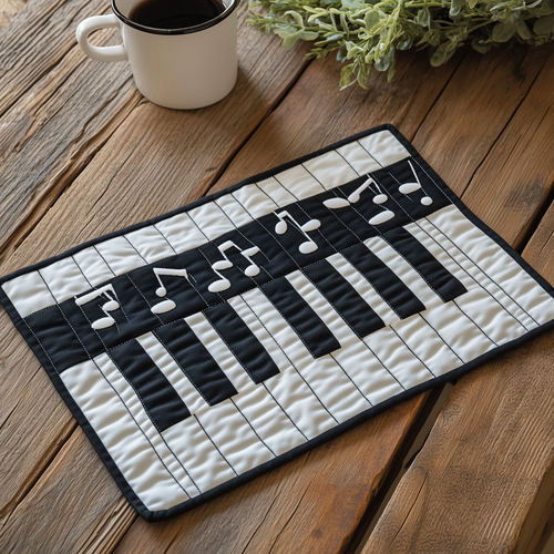 Keyboard Quilted Placemat GFTOTL2091