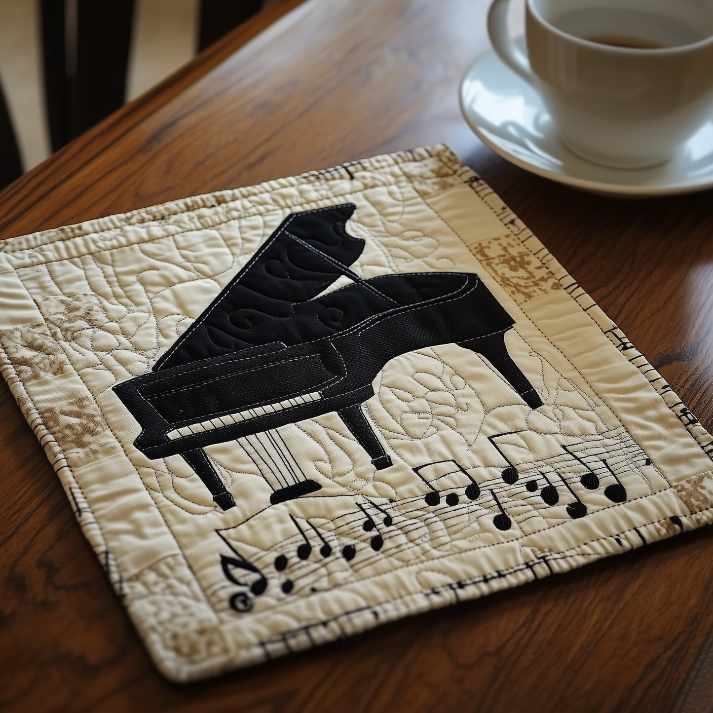 Piano Quilted Placemat GFTOTL2095