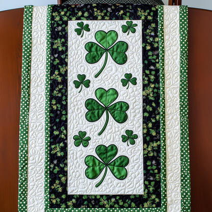 Irish Shamrock Quilted Tabler Runner GFTOTL2181