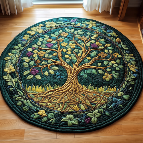 Tree of Life Quilted Round Mat GFTOTL2194