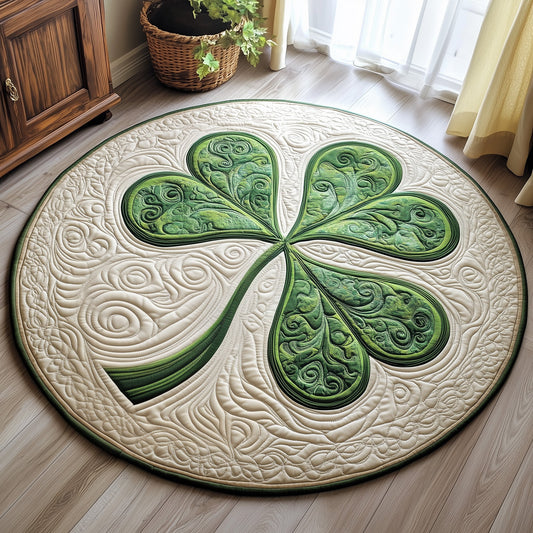 Shamrock Quilted Round Mat GFTOTL2508