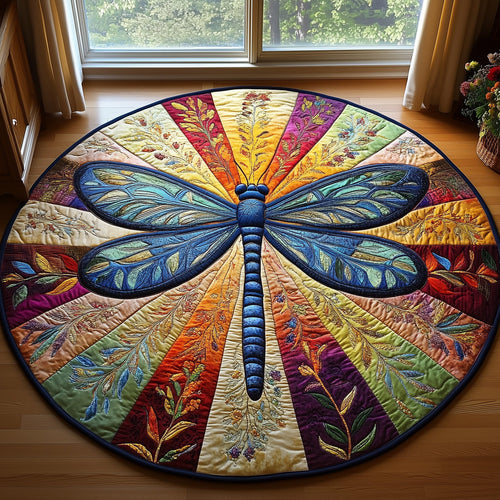 Dragonfly Quilted Round Mat GFTOTL2519